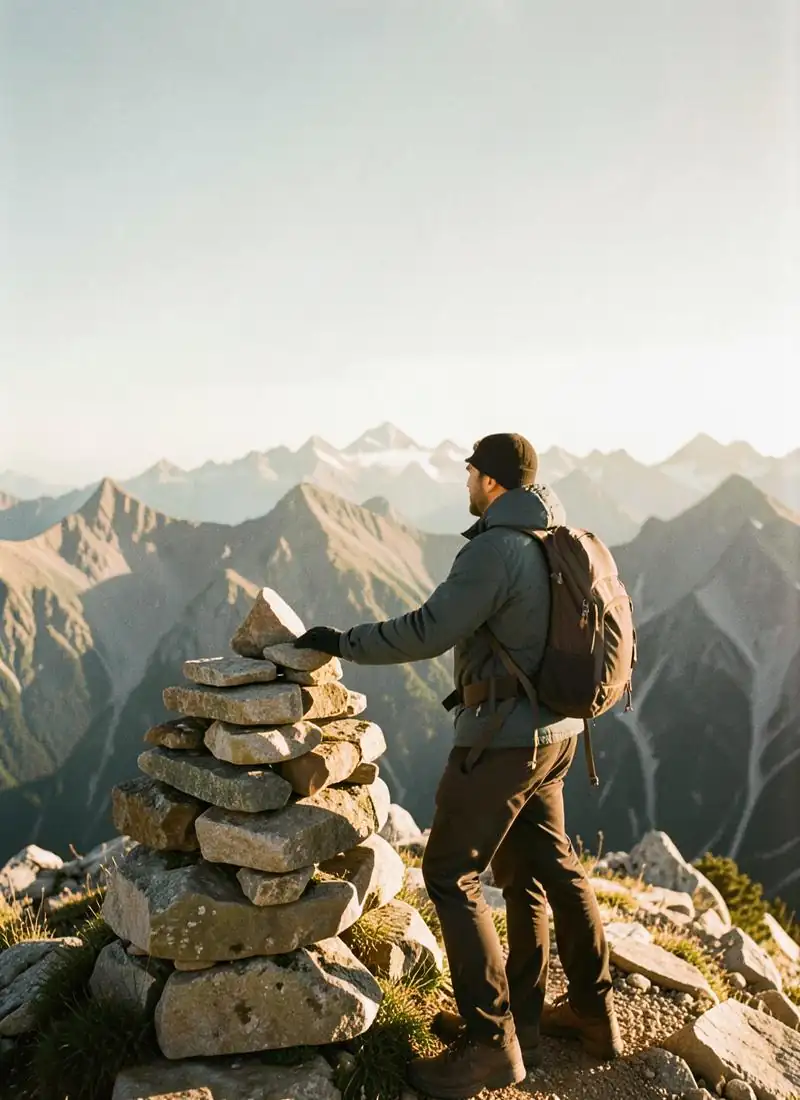 Trek Captains Navigating Himalayan Ridge